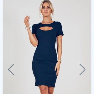NEW Navy Dress Showpo.